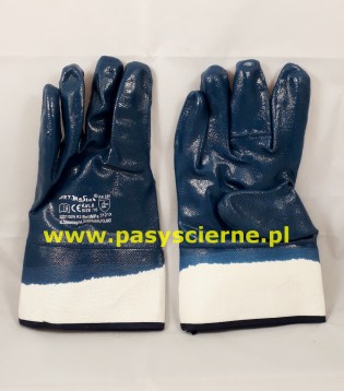 Rękawice nitrylowe niebieskie rozmiar 10